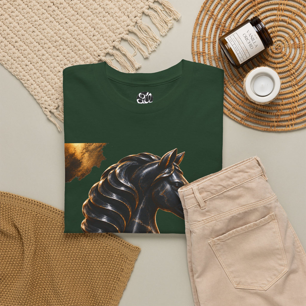 The Black Knight Chess horse t-shirt | Chess Piece Graphics