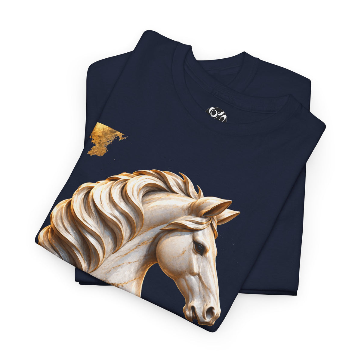 White Knight Chess T‑Shirt — 'The move is there, but you must see it.' Quote Tee