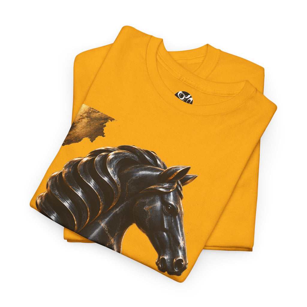 The Black Knight Chess horse t-shirt | Chess Piece Graphics