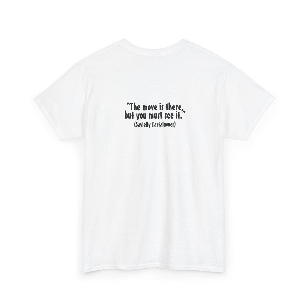 The Black Knight Chess horse t-shirt | Chess Piece Graphics