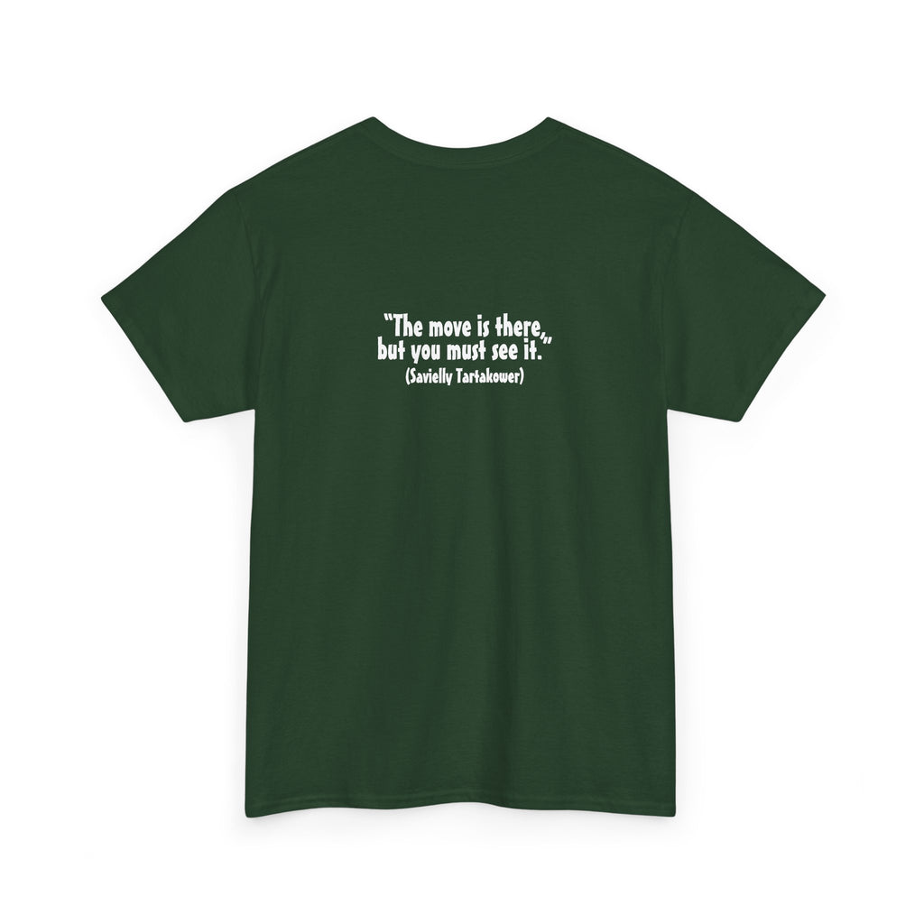 The Black Knight Chess horse t-shirt | Chess Piece Graphics