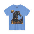 The Black Knight Chess horse t-shirt | Chess Piece Graphics
