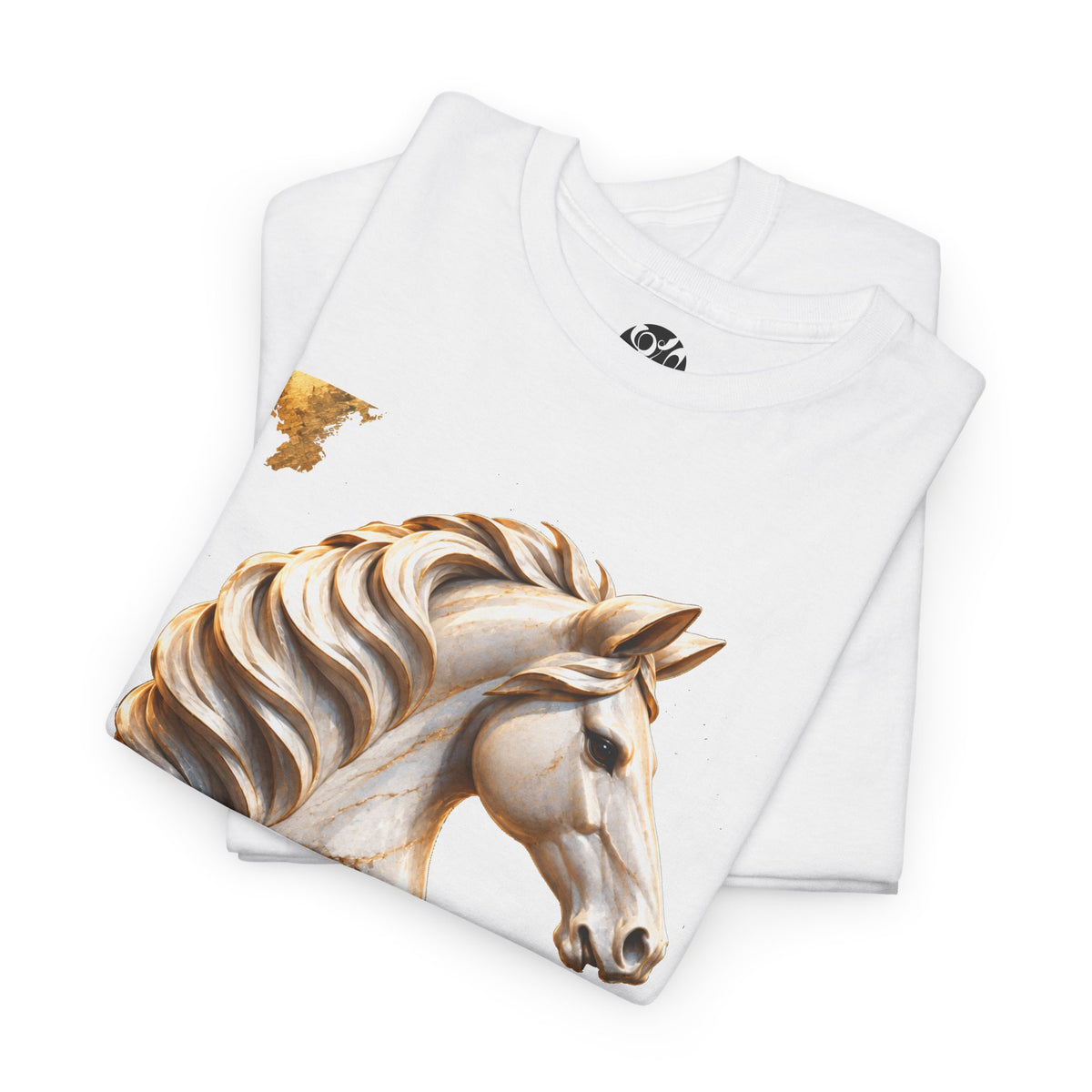 White Knight Chess T‑Shirt — 'The move is there, but you must see it.' Quote Tee