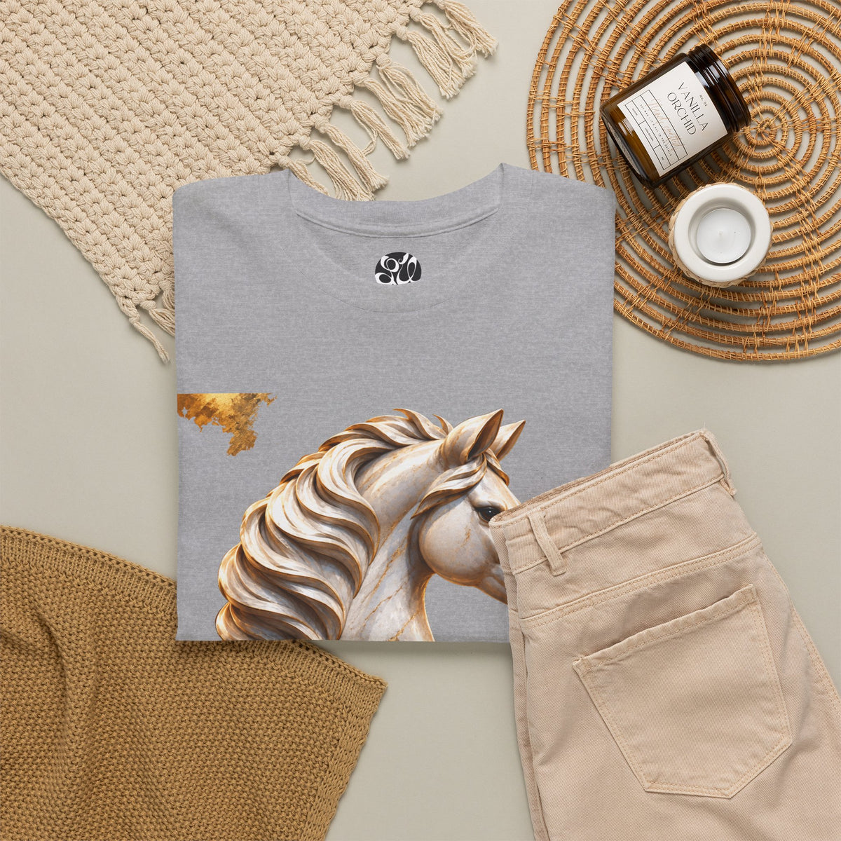 White Knight Chess T‑Shirt — 'The move is there, but you must see it.' Quote Tee