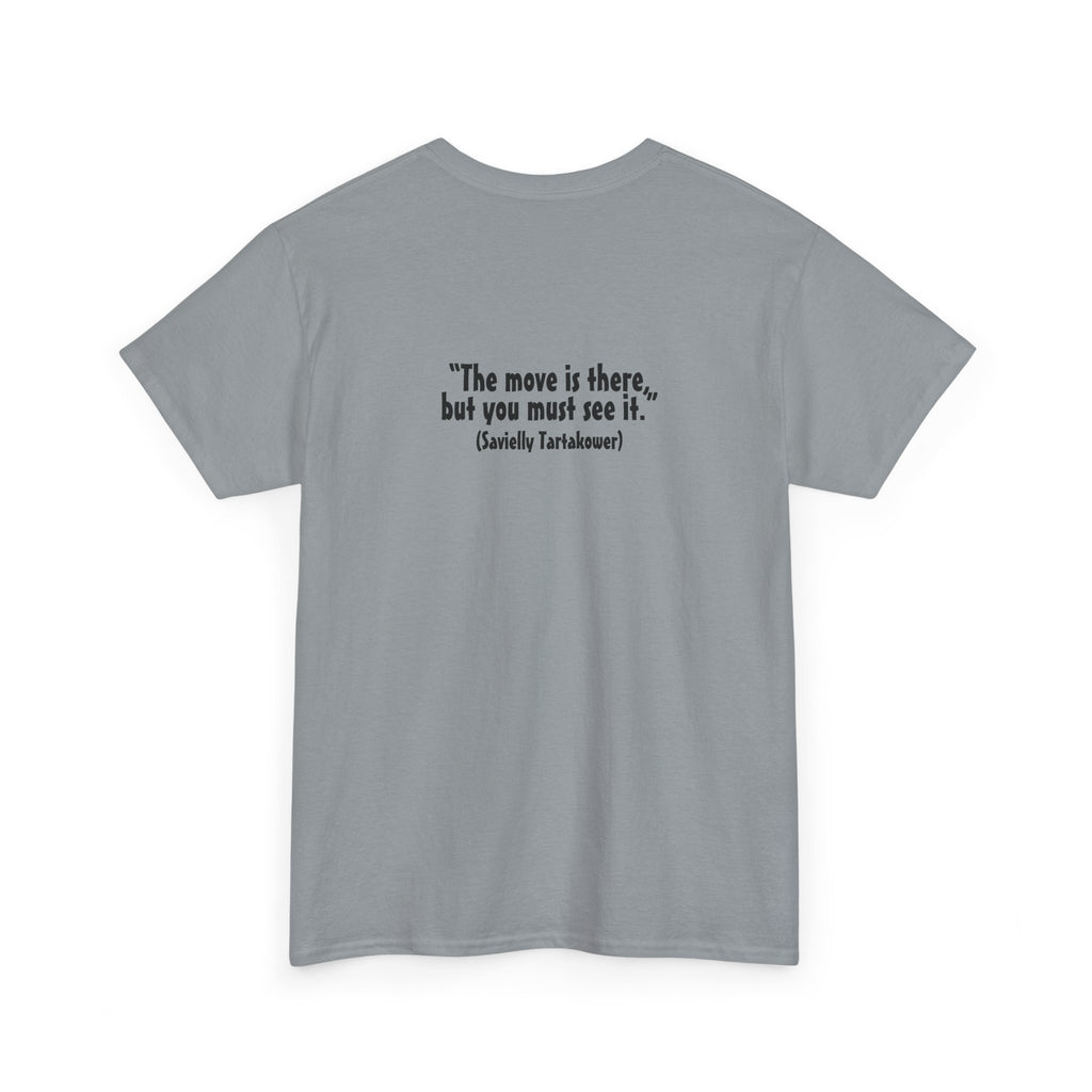 The Black Knight Chess horse t-shirt | Chess Piece Graphics