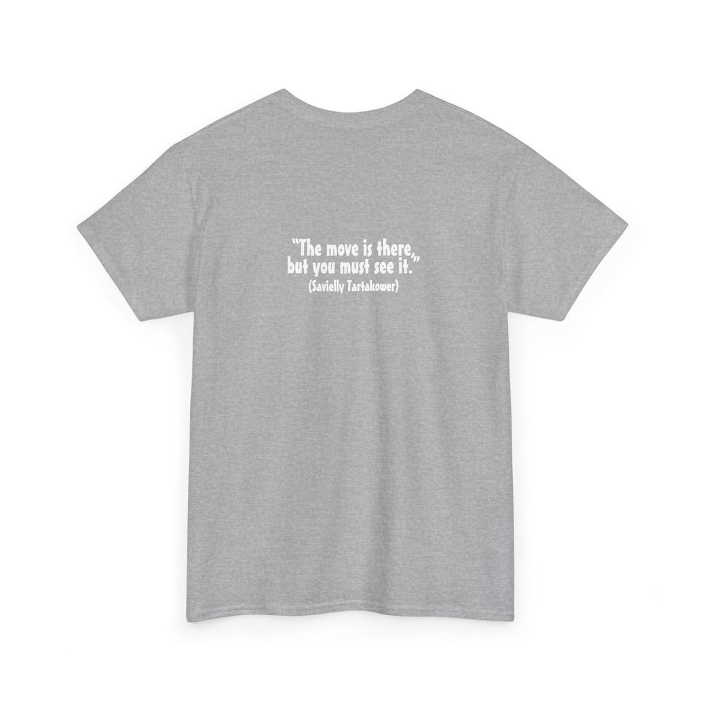 The Black Knight Chess horse t-shirt | Chess Piece Graphics