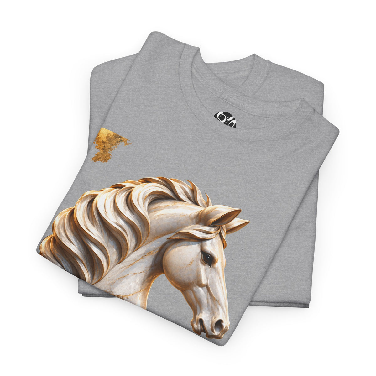 White Knight Chess T‑Shirt — 'The move is there, but you must see it.' Quote Tee