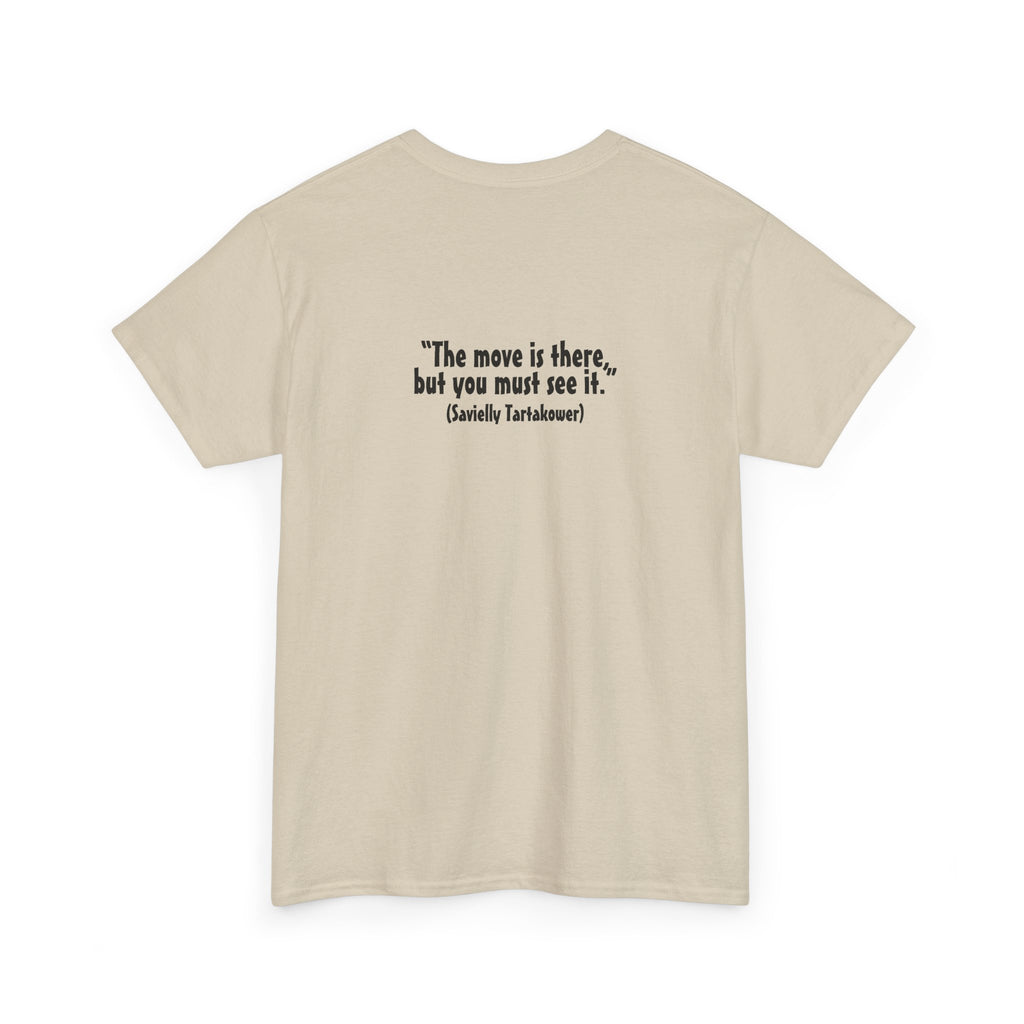 The Black Knight Chess horse t-shirt | Chess Piece Graphics