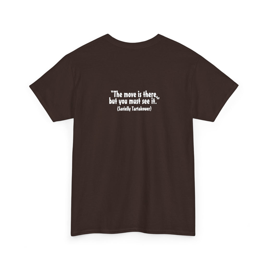 The Black Knight Chess horse t-shirt | Chess Piece Graphics