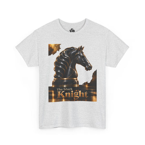 The Black Knight Chess horse t-shirt | Chess Piece Graphics