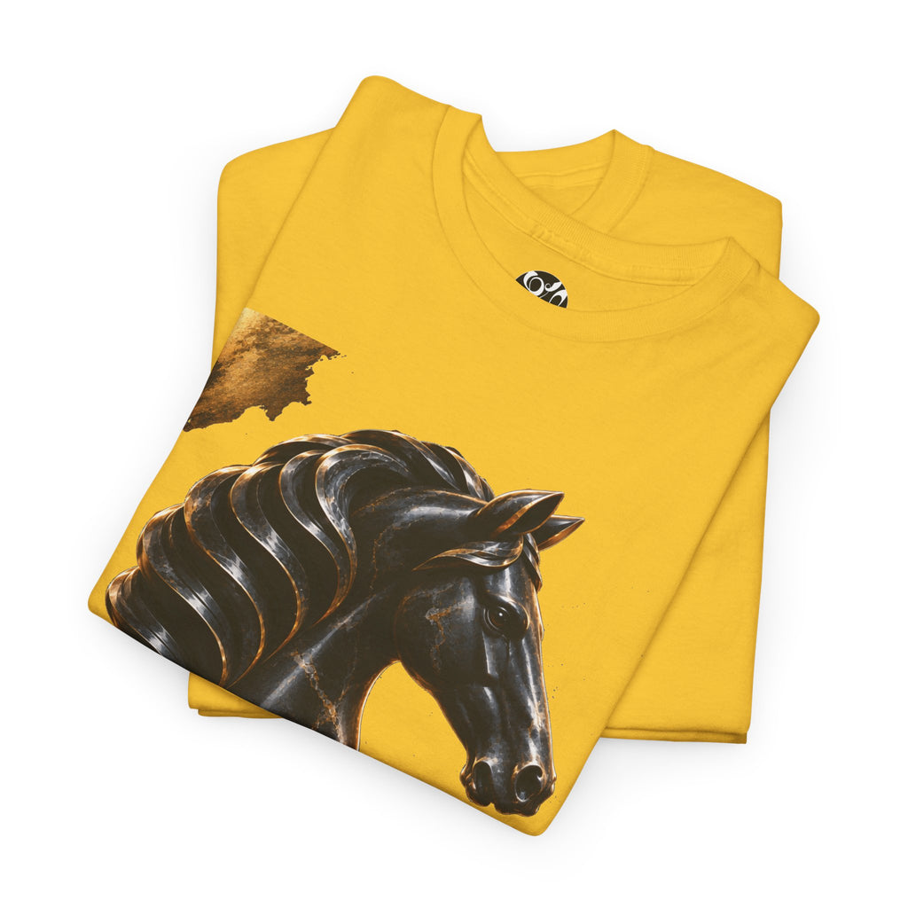 The Black Knight Chess horse t-shirt | Chess Piece Graphics