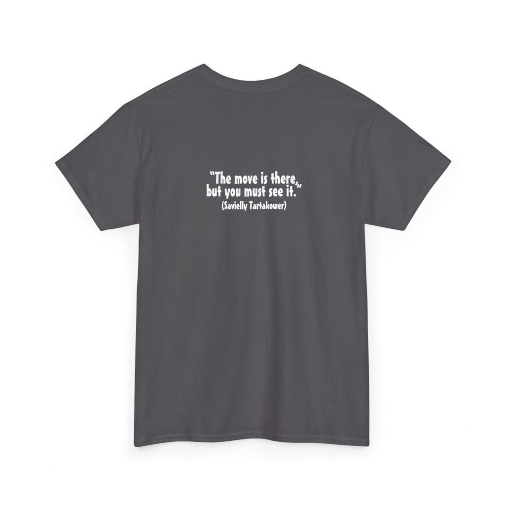 The Black Knight Chess horse t-shirt | Chess Piece Graphics