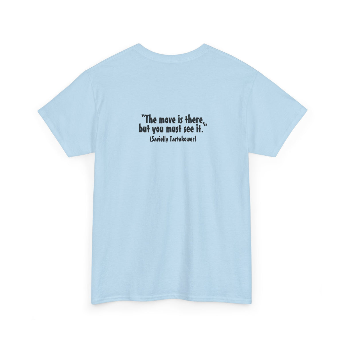 The Black Knight Chess horse t-shirt | Chess Piece Graphics