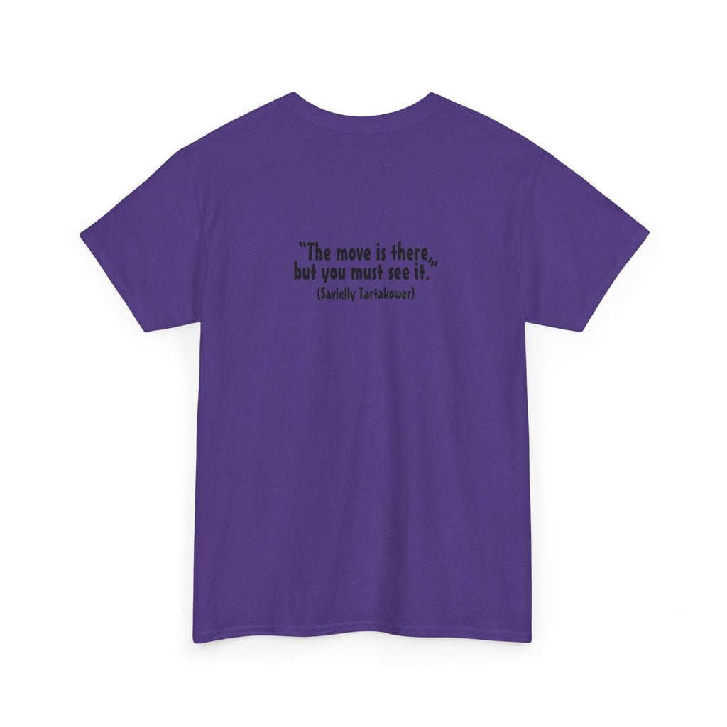 The Black Knight Chess horse t-shirt | Chess Piece Graphics