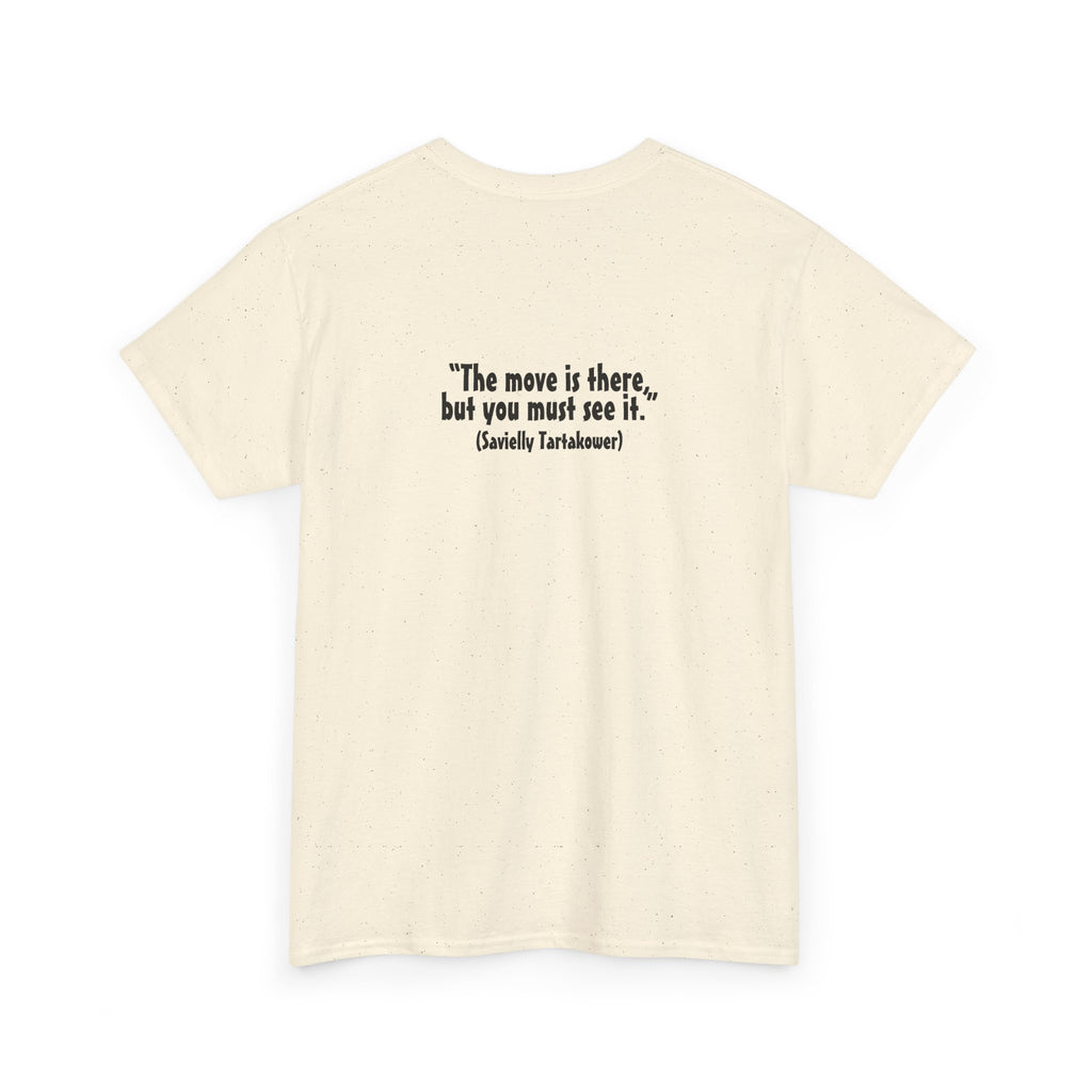 The Black Knight Chess horse t-shirt | Chess Piece Graphics