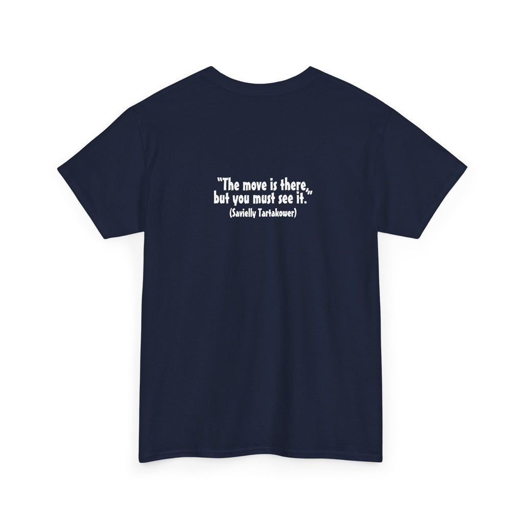 The Black Knight Chess horse t-shirt | Chess Piece Graphics