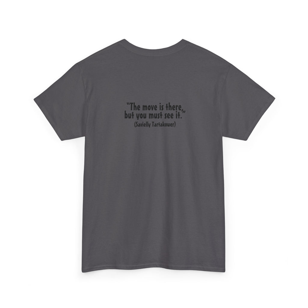 The Black Knight Chess horse t-shirt | Chess Piece Graphics