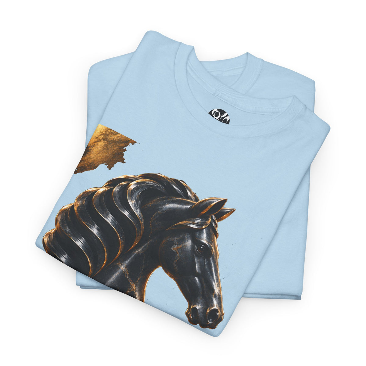 The Black Knight Chess horse t-shirt | Chess Piece Graphics