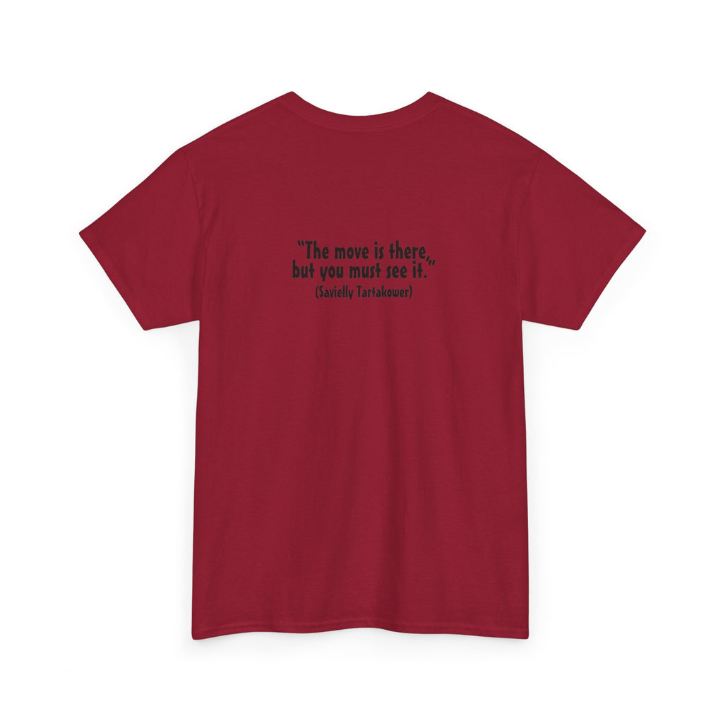 The Black Knight Chess horse t-shirt | Chess Piece Graphics